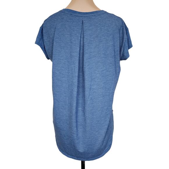 Champion Small Blue Tee Shirt Top Blouse - Picture 2 of 5